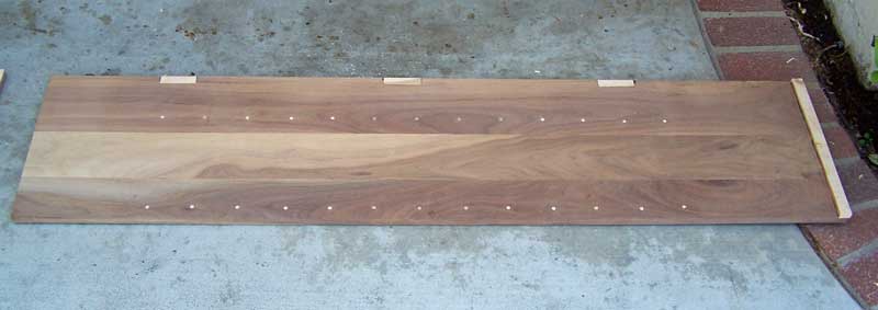 Inside of upper cabinet