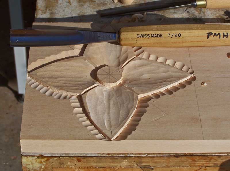 Continue shaping the petals