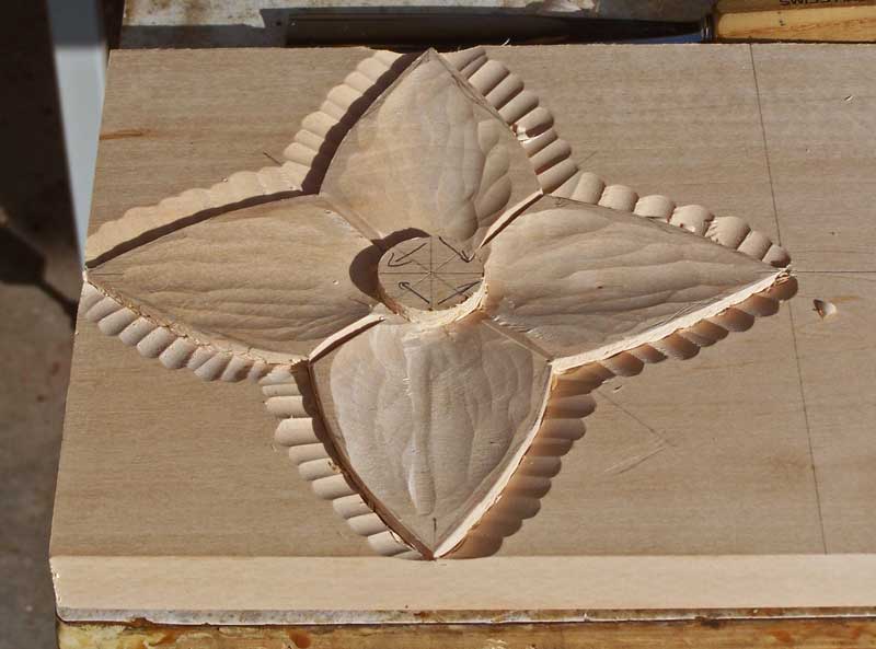 Be careful which way you cut the center