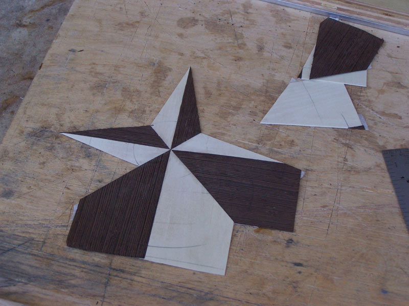 The rose begins to appear