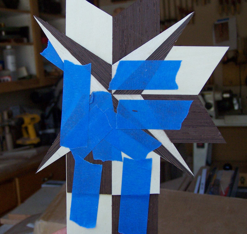 How to align the third piece