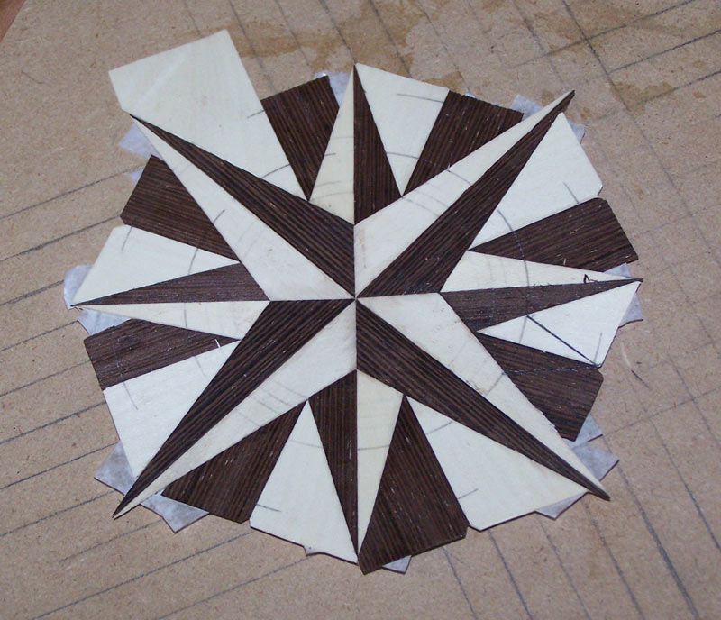 Mark off these points