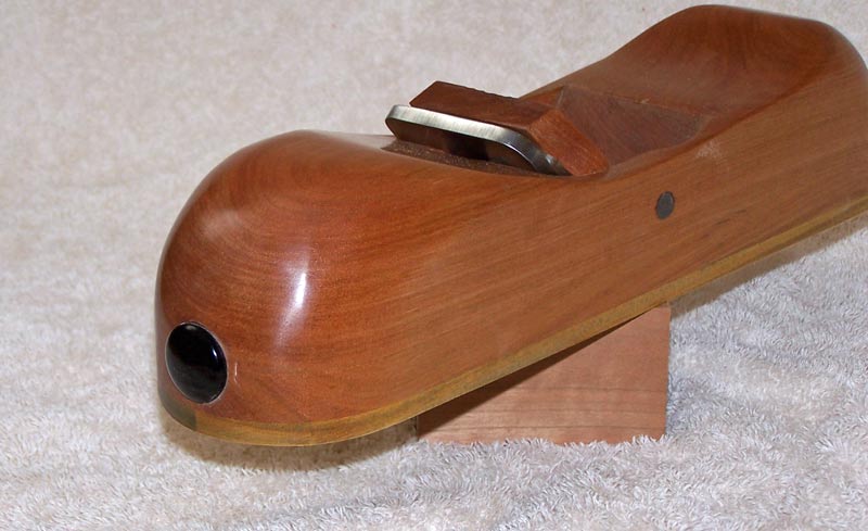 Wooden plane back
