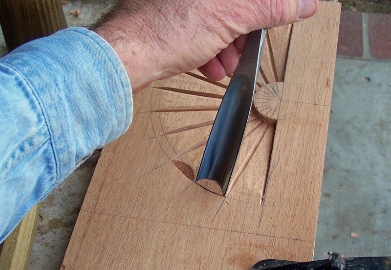 Making the actual cut