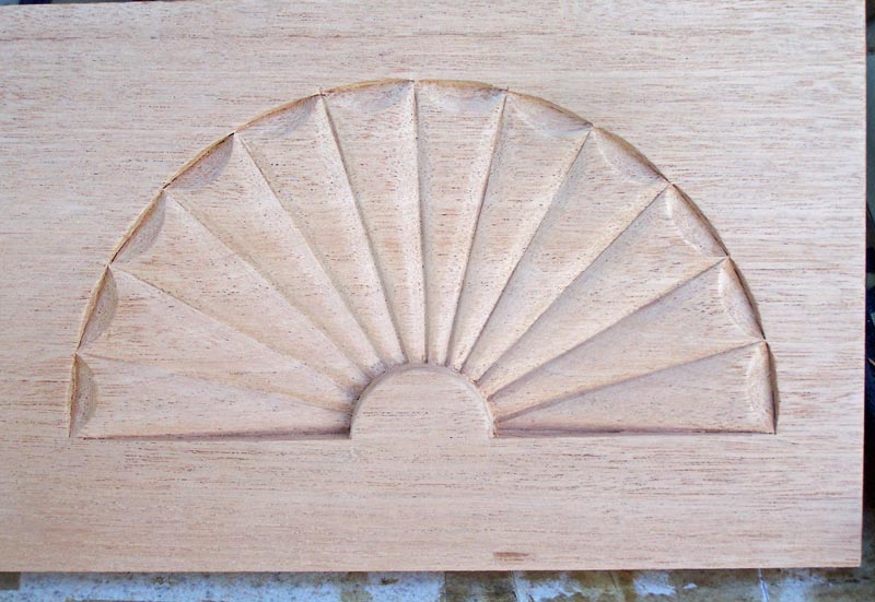 The completed fan
