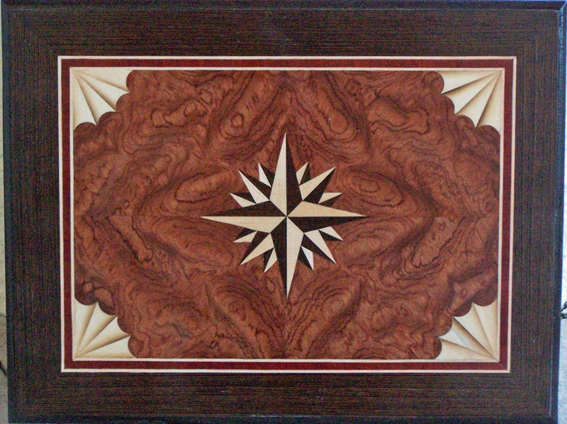 Veneer Compass Rose 2